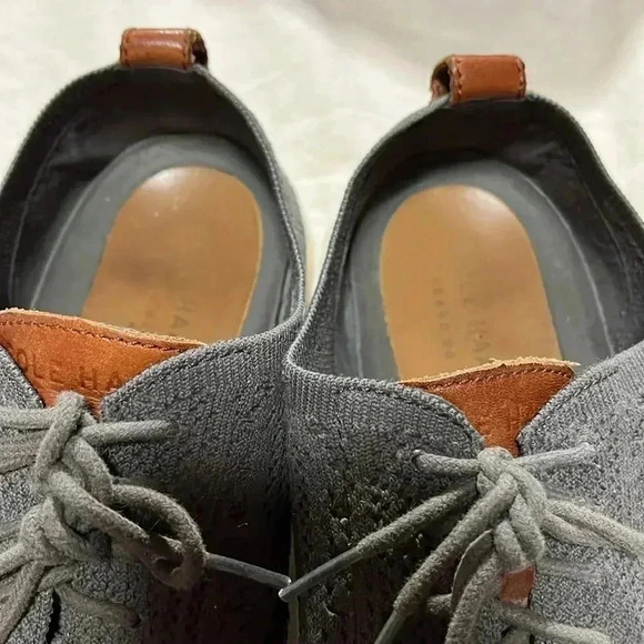 CLEARANCE [9] Cole Haan  Men's ØriginalGrand Knit Wingtip Oxfords - Picture 6 of 8